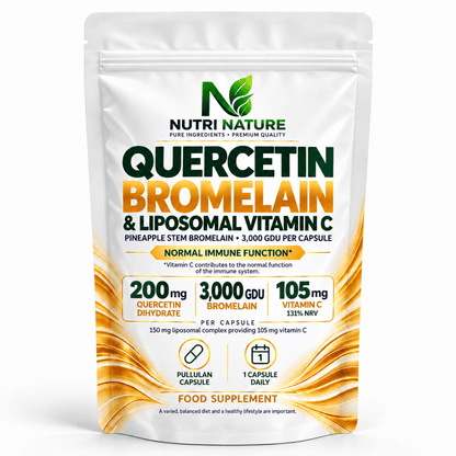 Quercetin + Bromelain + Liposomal Vitamin C - nutrinature