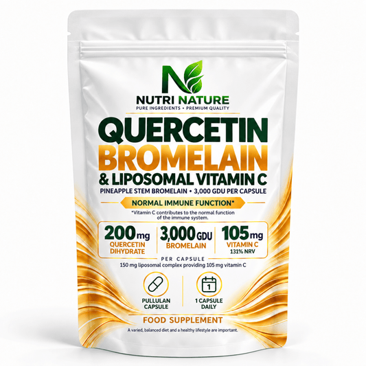 Quercetin + Bromelain + Liposomal Vitamin C - nutrinature