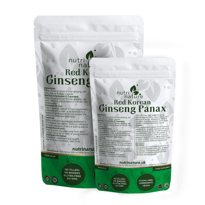 Red Korean Ginseng Panax - nutrinature