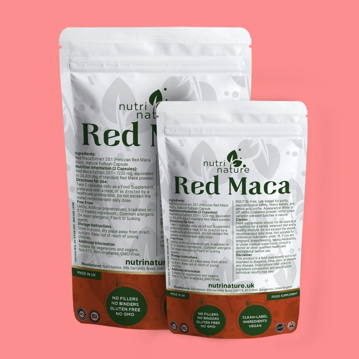 Red Maca Root Extract 20:1 - nutrinature