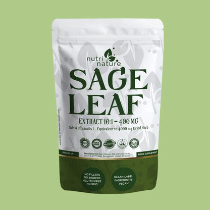 Sage Leaf Extract 10:1 – 400 mg - nutrinature