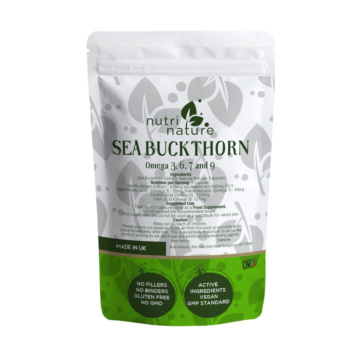 Sea Buckthorn 636mg - nutrinature