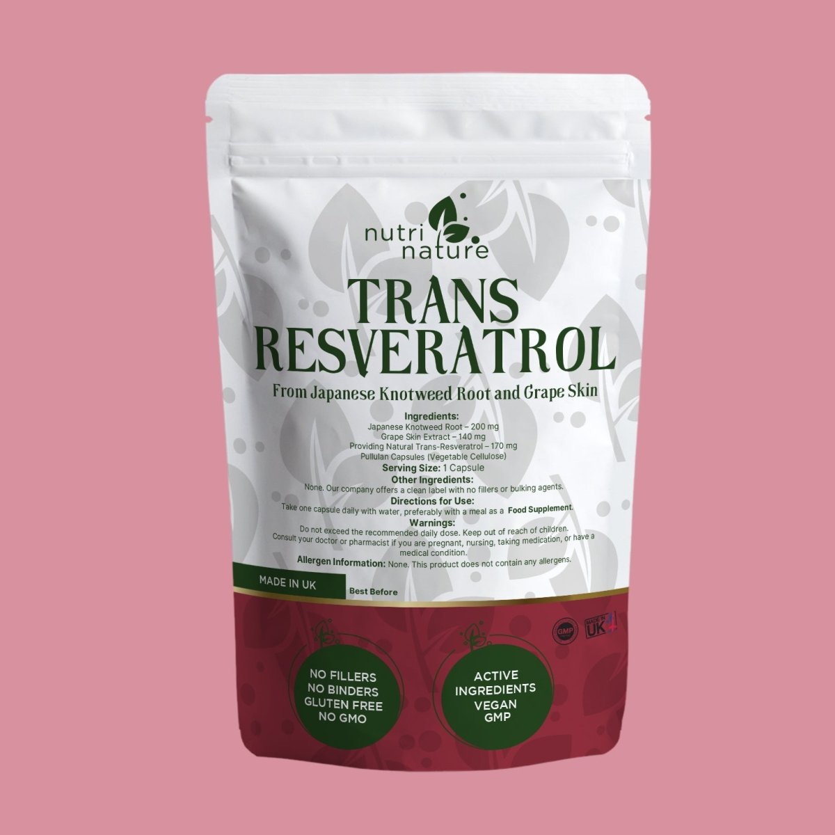 Trans Reservatrol - nutrinature