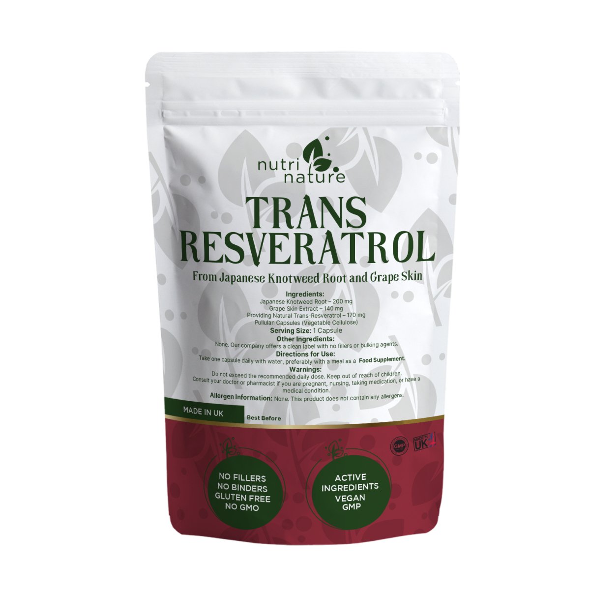 Trans Reservatrol - nutrinature