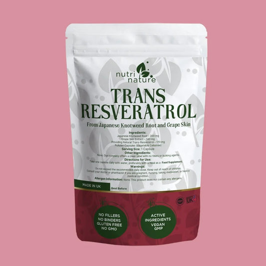 Trans Resveratrol Sourced from Japanese Knotweed Root and Grape Skin - nutrinature