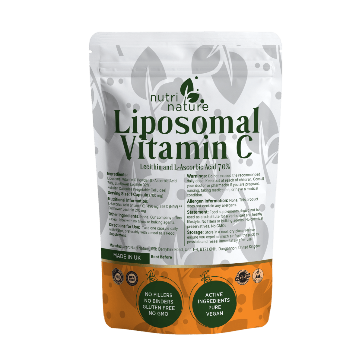 Vitamin C 700mg - nutrinature