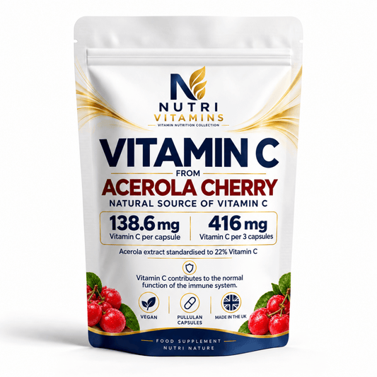 Vitamin C from Acerola Cherry Extract 22% - nutrinature
