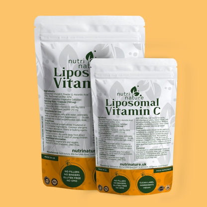 Vitamin C Liposomal - blended with sunflower lecithin - nutrinature