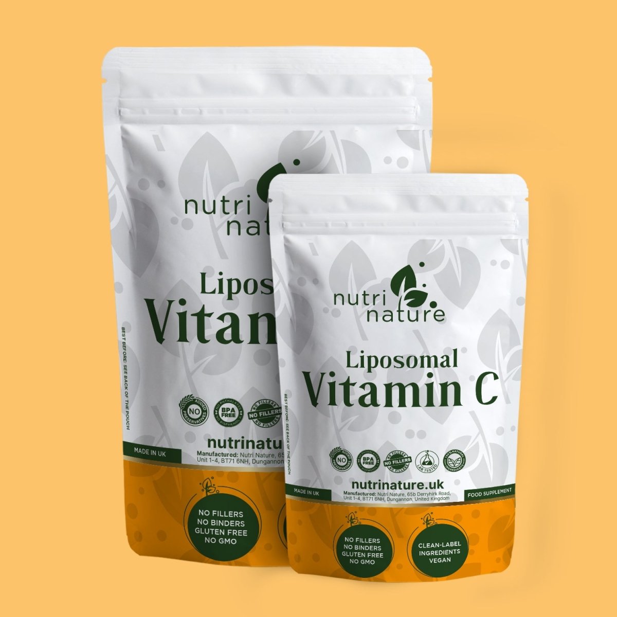 Vitamin C Liposomal - blended with sunflower lecithin - nutrinature