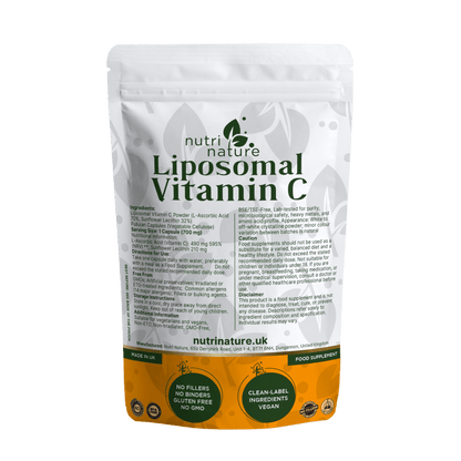 Vitamin C Liposomal - blended with sunflower lecithin - nutrinature
