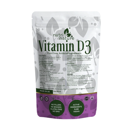 Vitamin D3 1000iu - nutrinature