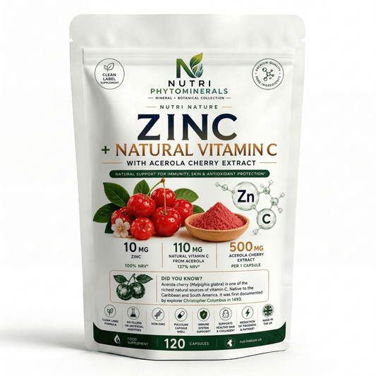 Zinc With Natural Vitamin C - nutrinature