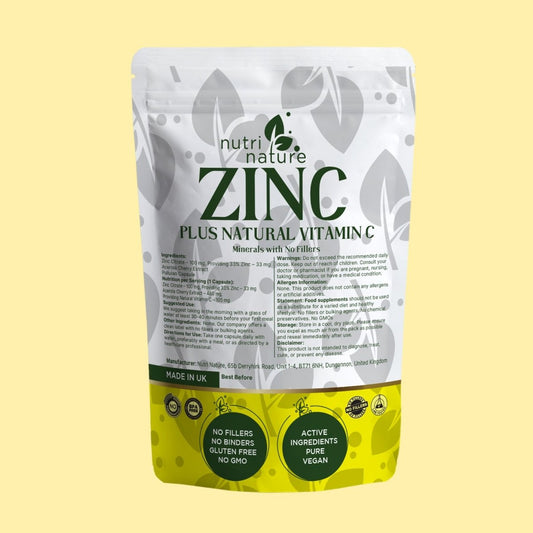 Zinc With Natural Vitamin C - nutrinature