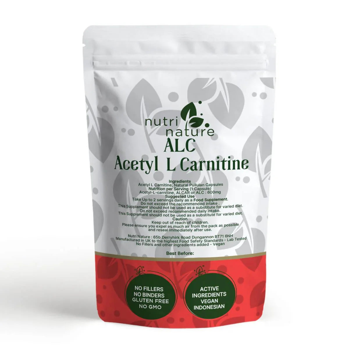 Acetyl L Carnitine 600mg nutrinature Acetyl L Carnitine 600mg nutrinature