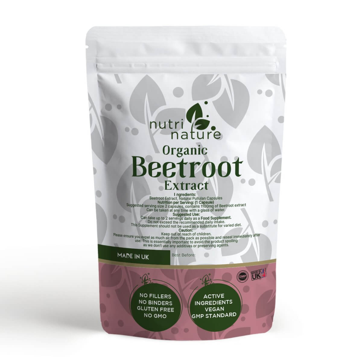 Beetroot Extract 620mg - nutrinature