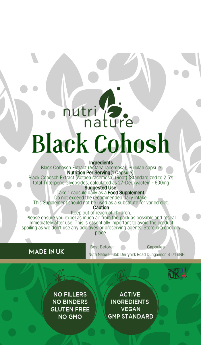 Black Cohosh - nutrinature