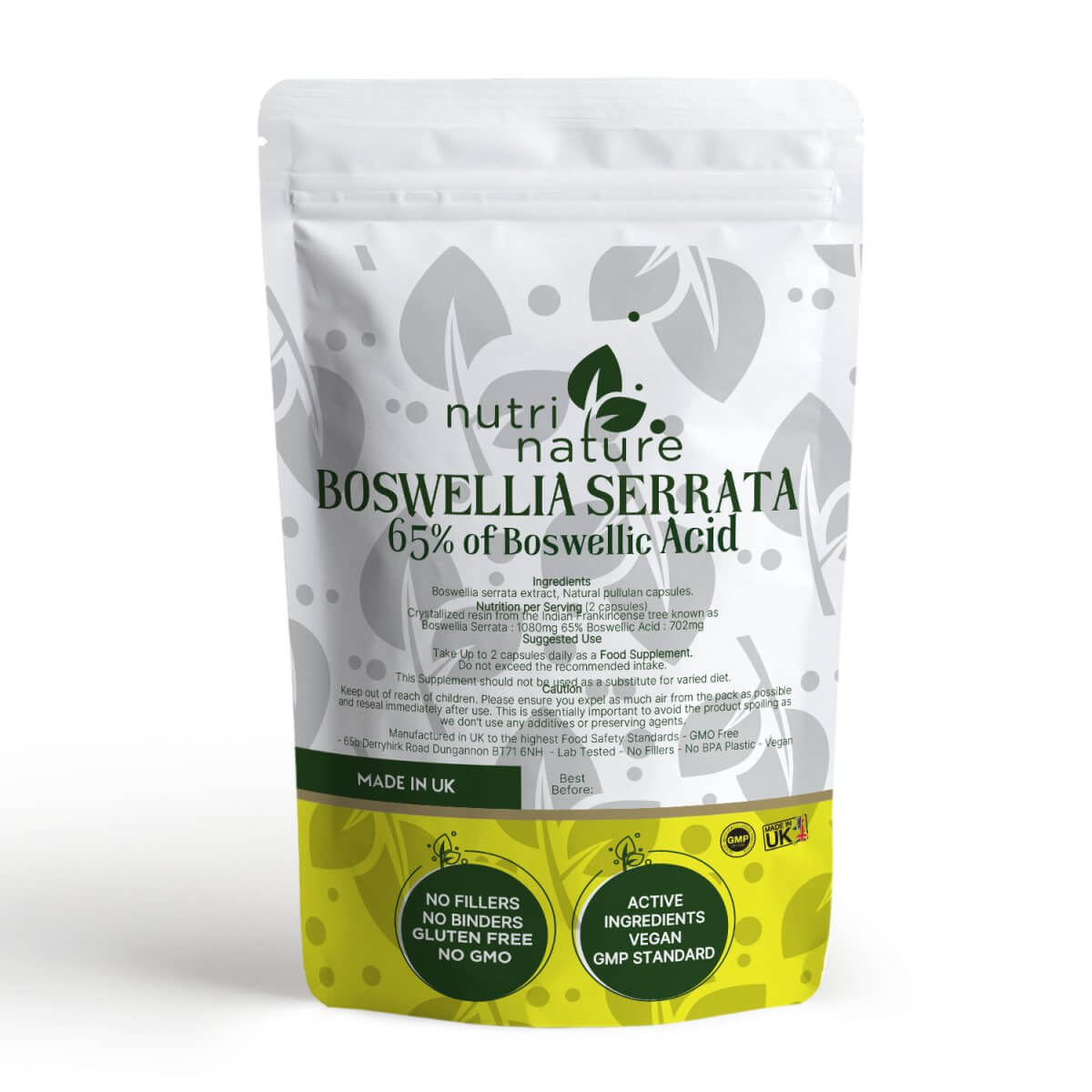 Boswellia Serrata 1080mg - nutrinature