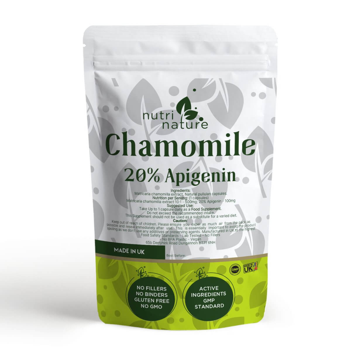 Chamomile 600mg - nutrinature