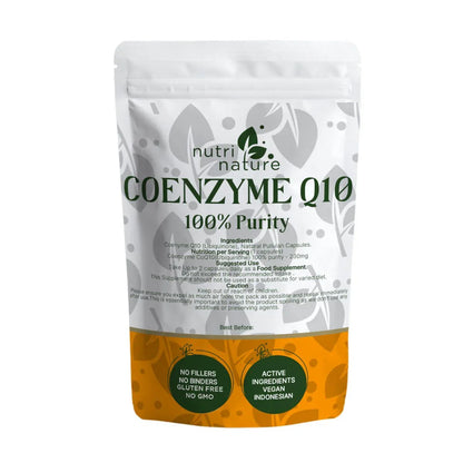 Co Enzyme Q10 100% Pure Ubiquinone - nutrinature