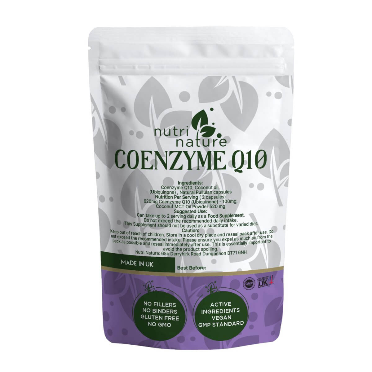 Co Enzyme Q10 - nutrinature