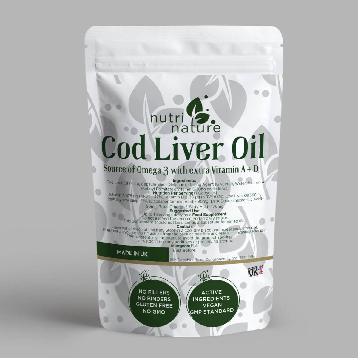 Cod oil on sale