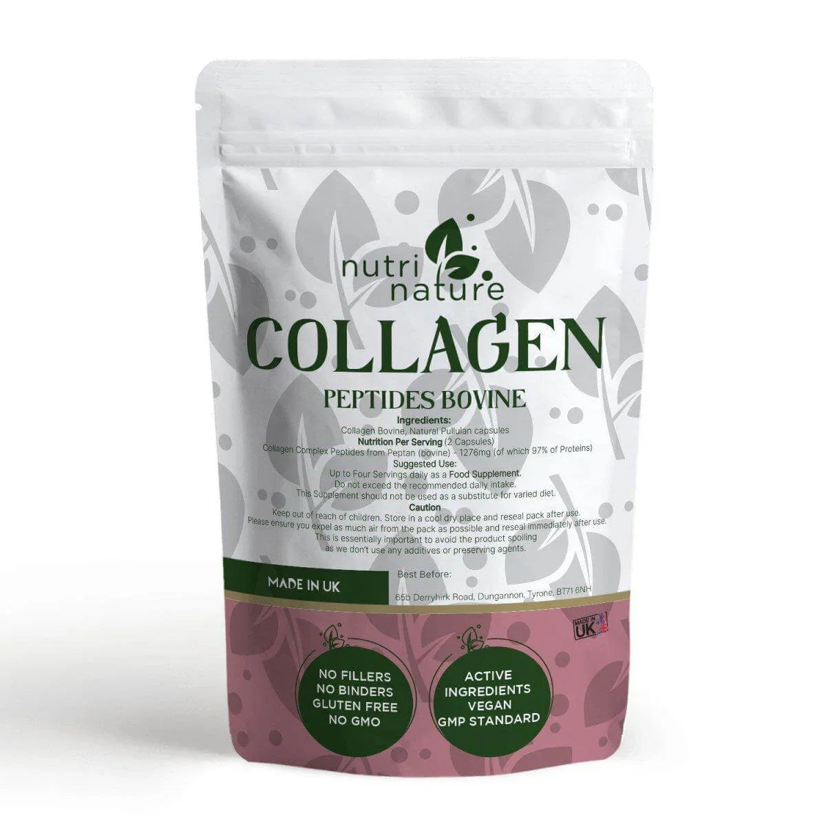 Collagen Bovine 1276mg - nutrinature