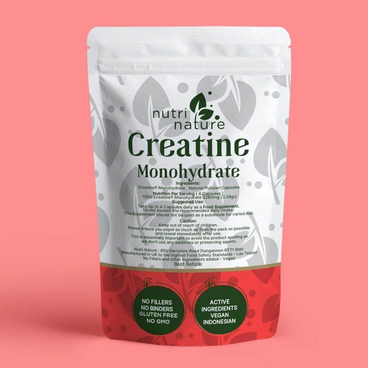 Creatine Monohydrate 3280mg - nutrinature