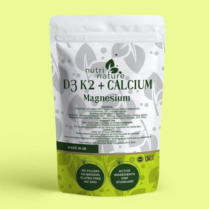 D3 K2 Calcium Magnesium Zinc - nutrinature