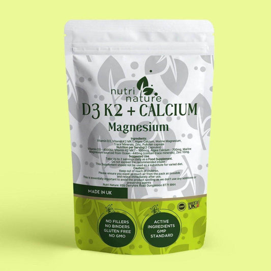 D3 K2 Calcium Magnesium Zinc - nutrinature