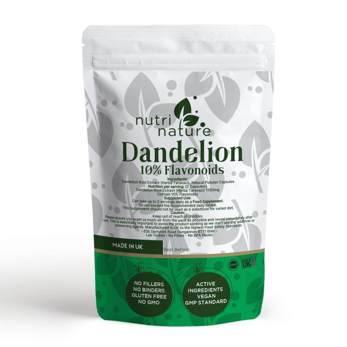 Dandelion 650mg - NutriNature