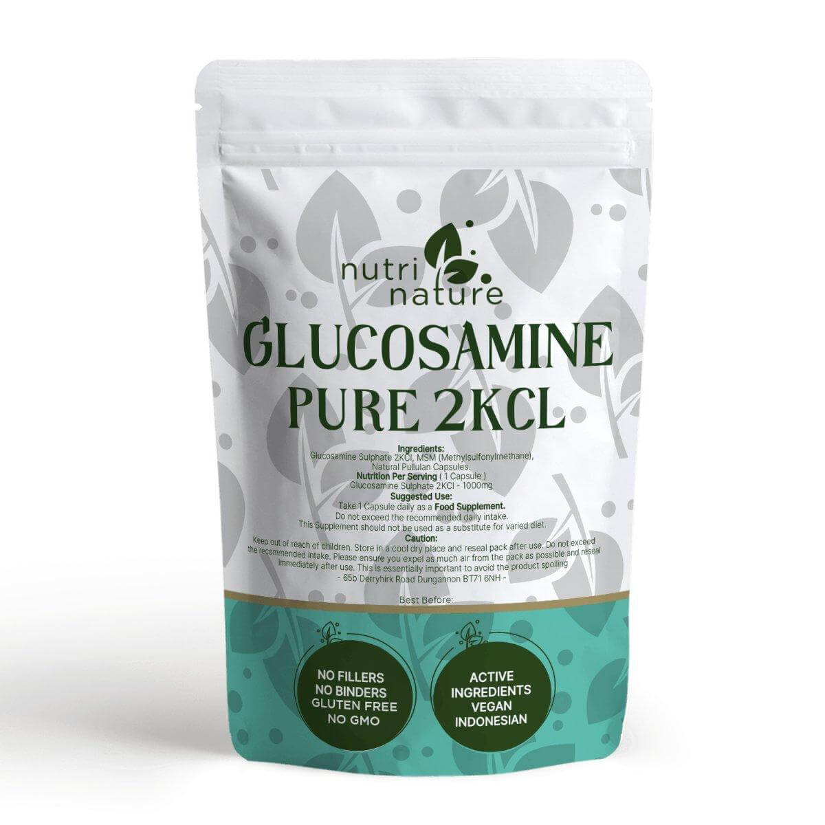 Glucosamine Sulphate 2KCL 1000mg - NutriNature