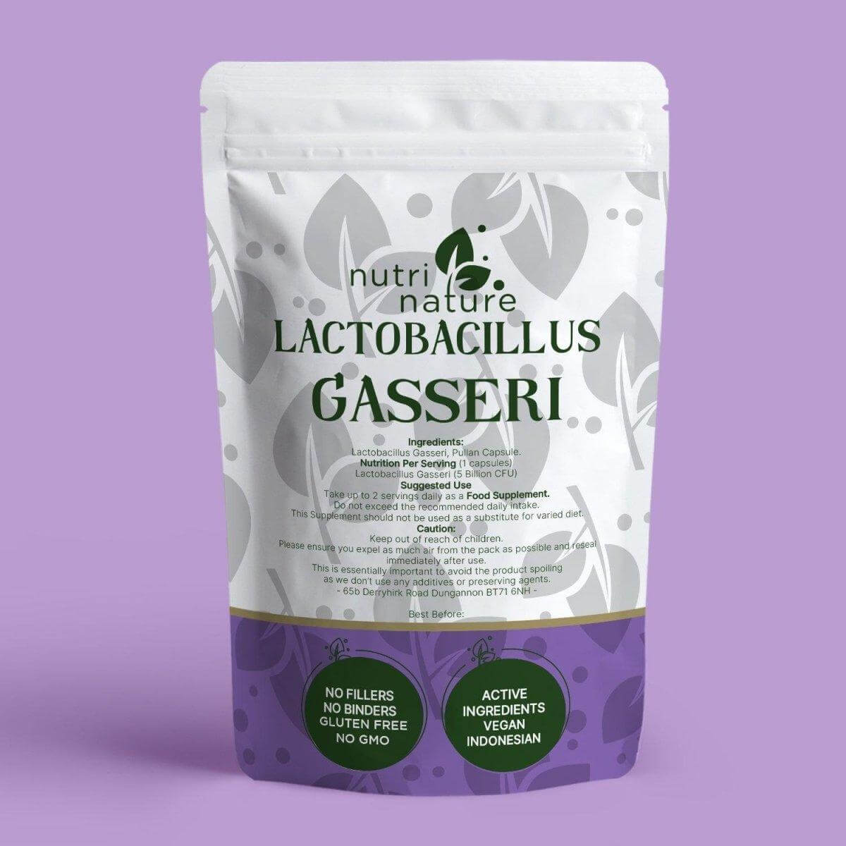 Lactobacillus Gasseri Probiotic 5 Billion CFU - NutriNature