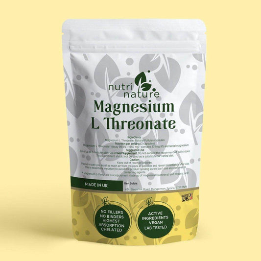 Magnesium L-Threonate 610mg - NutriNature