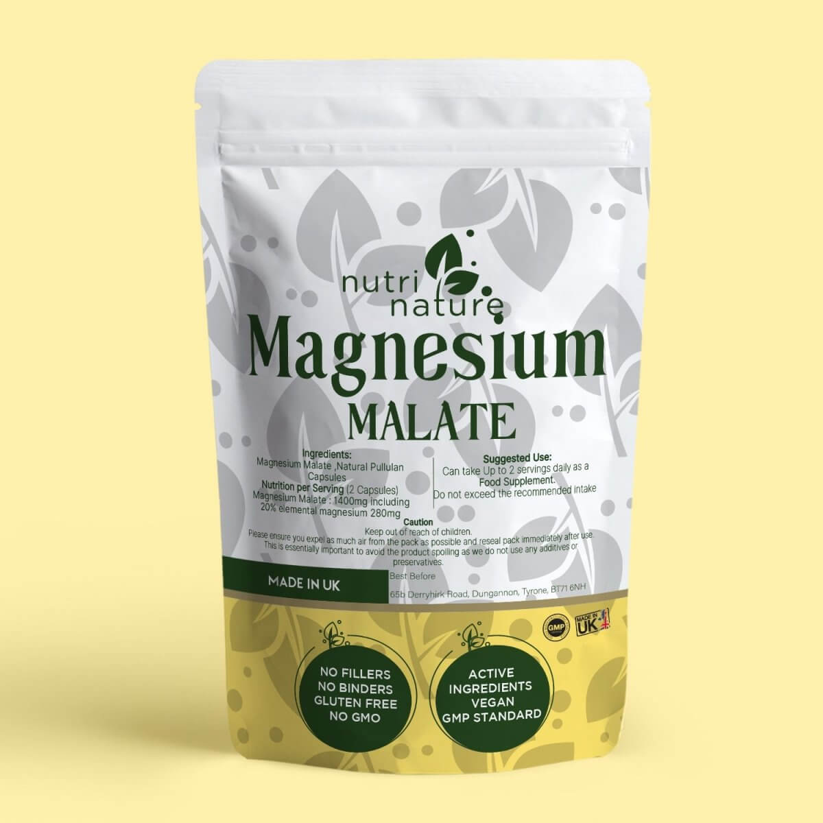 Magnesium Malate 700mg - nutrinature