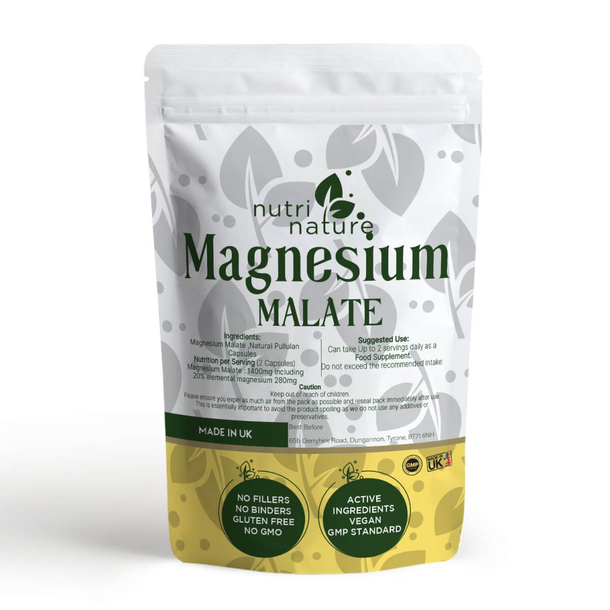 Magnesium Malate 700mg - nutrinature