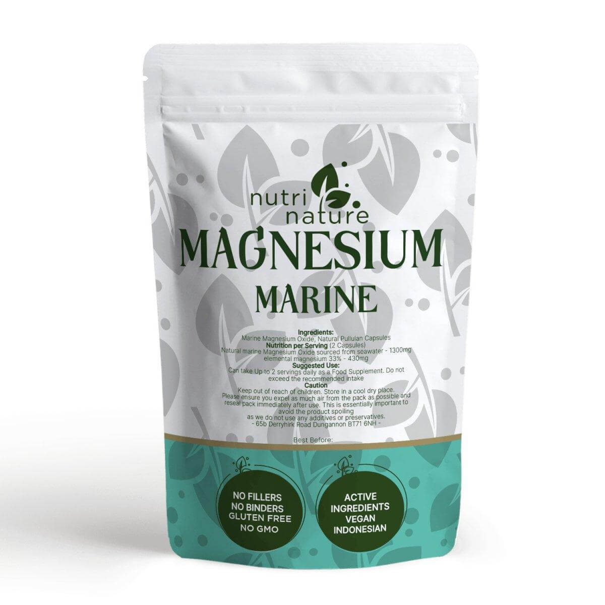 Magnesium Marine 650mg - NutriNature