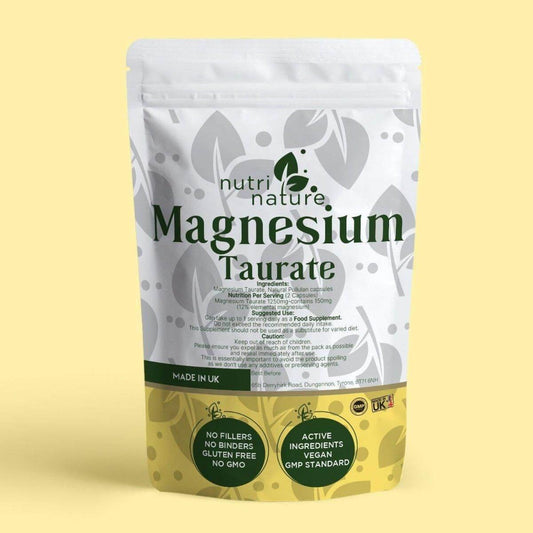 Magnesium Taurate 625mg - nutrinature