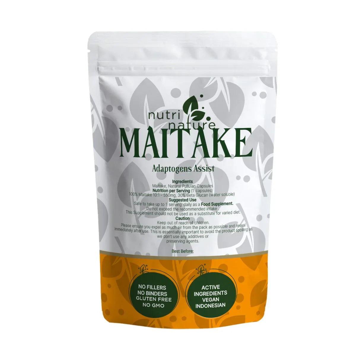 Maitake Mushroom 30% Beta Glucan - nutrinature