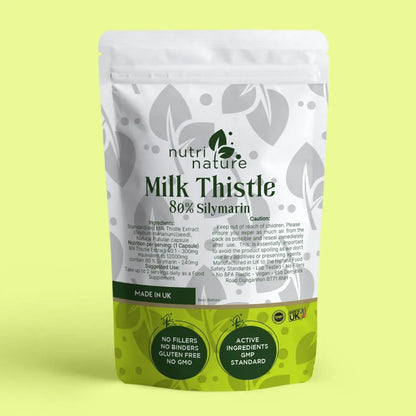 Milk Thistle 300mg 80% Silymarin - nutrinature