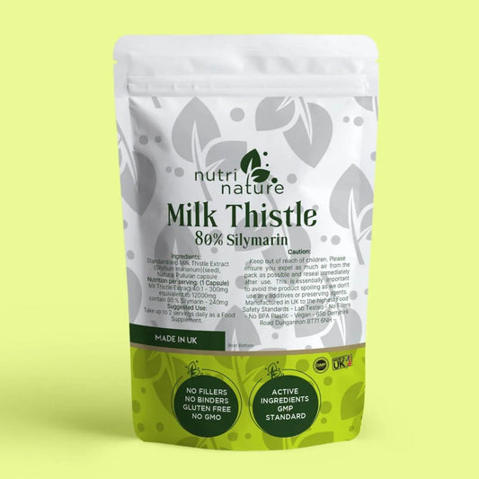 Milk Thistle 300mg 80% Silymarin - nutrinature