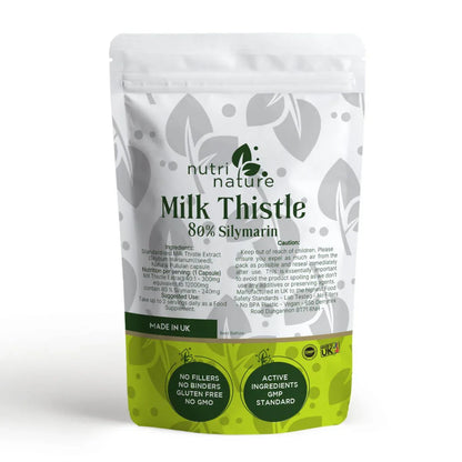 Milk Thistle 300mg 80% Silymarin - nutrinature