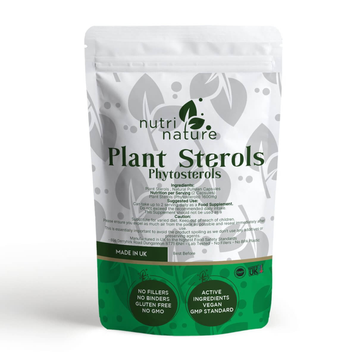 Plant Sterols 600mg - NutriNature