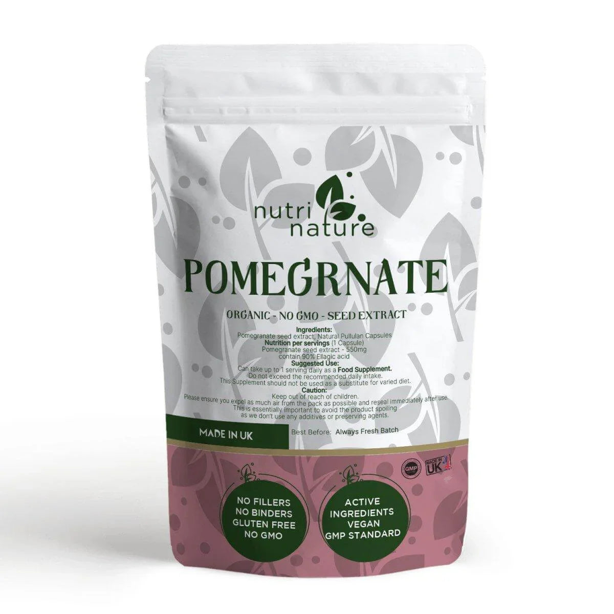 Pomegranate 550mg - nutrinature