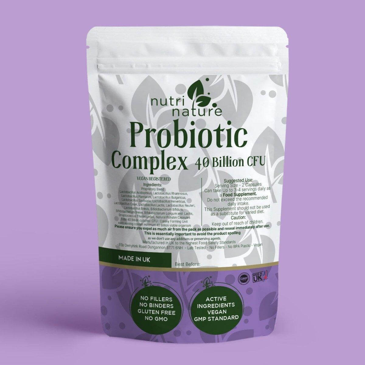 Probiotics COMPLEX 40 Billion CFU - NutriNature