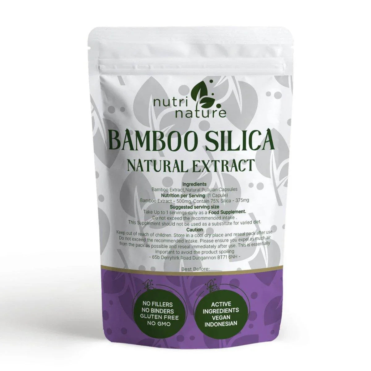 Silica 500mg - nutrinature