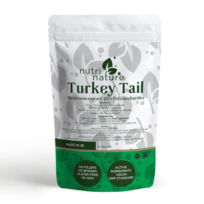 Turkey Tail Mushroom 520mg - NutriNature