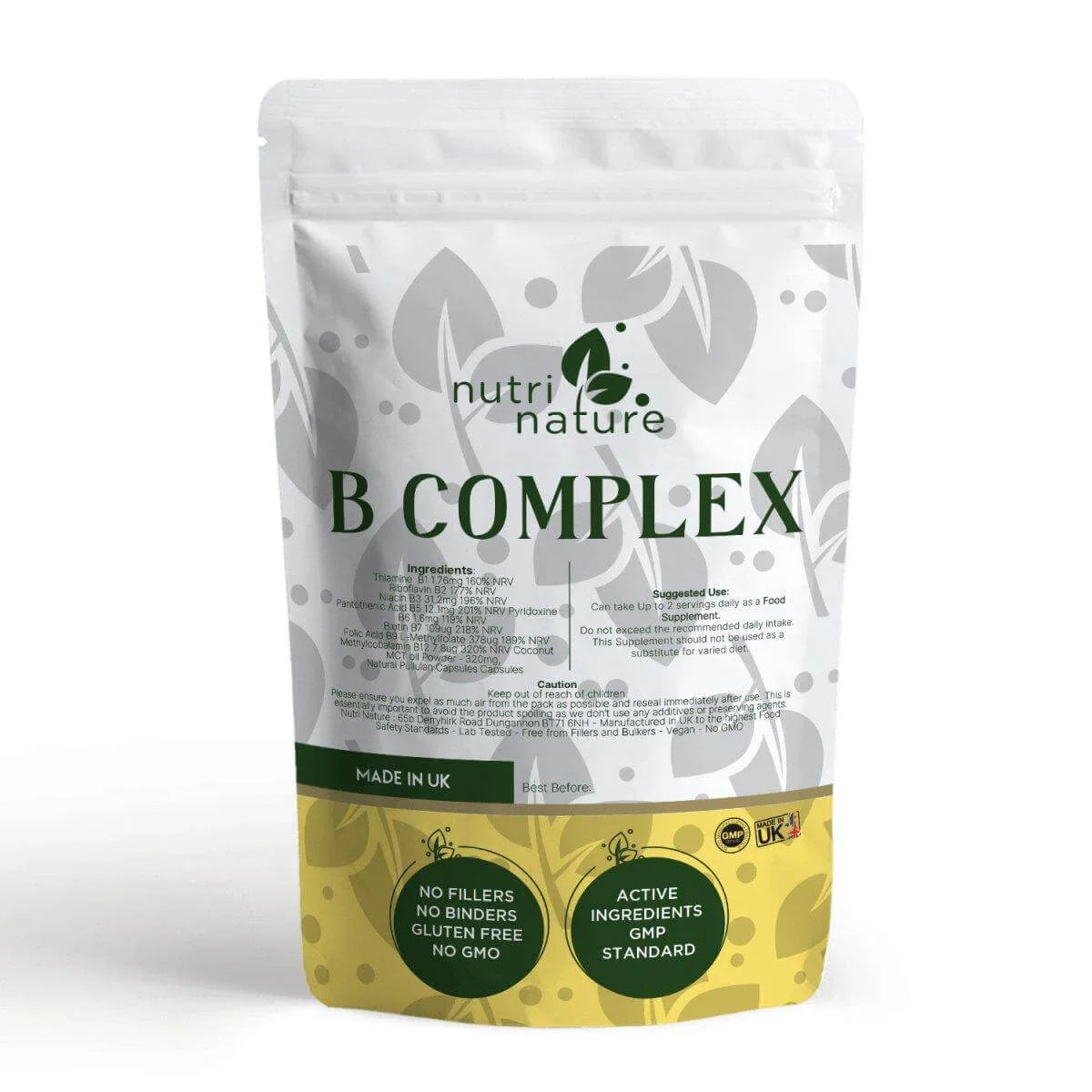 Nutrin B Complex Vitamin B Complex – nutrinature