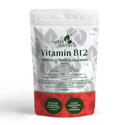 Vitamin B12 Methylcobalamin 1000mcg - nutrinature